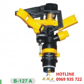 Béc phun cánh đập chỉnh góc 2 tia B-127A 