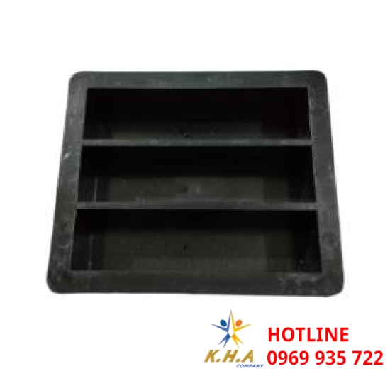 Khuôn đúc mẫu bê tông 3 hộc KT 40x40x160mm bằng nhựa